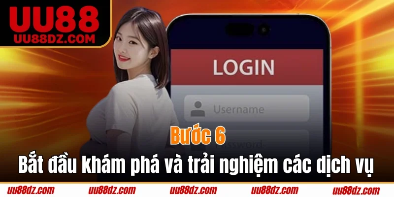 Quy trình đăng nhập UU88 cho thành viên mới