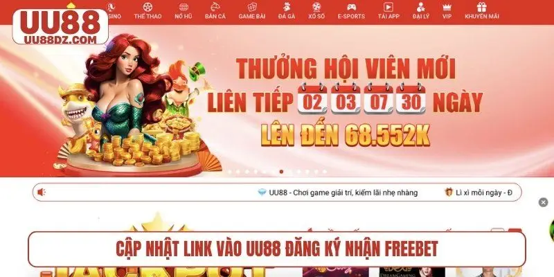 Cập nhật link vào UU88 đăng ký nhận free